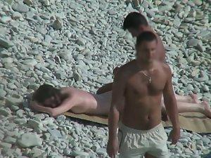 Back rub as an excuse for sex Picture 3