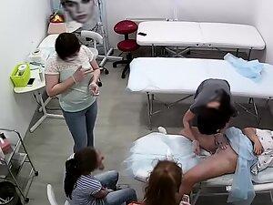 Spying on girls learning how to wax a pussy Picture 5