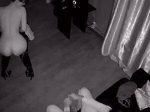 Short haired stripper dances for one guy in private Picture 8