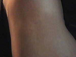 Close up of her sexy leopard panties Picture 1