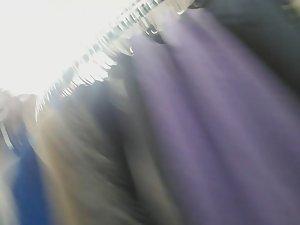 Chasing after hot ass in clothes store Picture 4