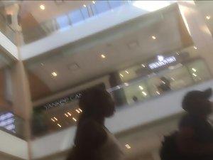 Hard nipples peeking through black girl's top Picture 1