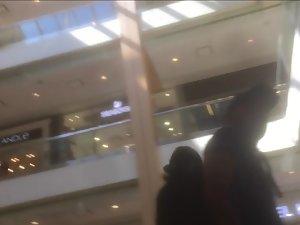 Hard nipples peeking through black girl's top Picture 2