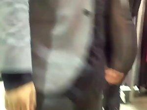 Voyeur films her soft big ass Picture 2