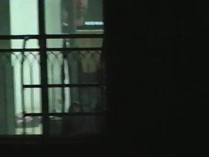 Peeping neighbors watch porn and fuck Picture 6