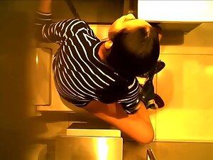 Hidden cam caught masturbation in office toilet Picture 3