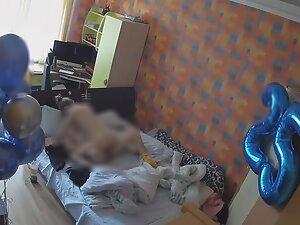 Hidden cam caught sex after her birthday party Picture 6