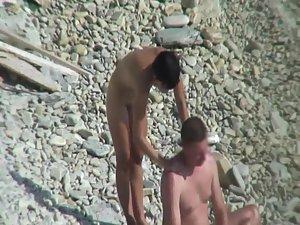 Sexiest tomboy ever on a nudist beach Picture 3