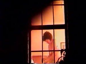 Mature woman rubbing lotion on tits Picture 5