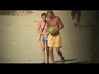 Short haired nudist girl got filmed Picture 8