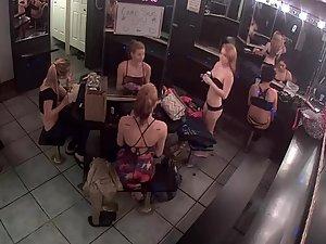 Strippers during their break time Picture 2