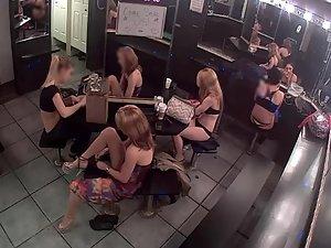 Strippers during their break time Picture 6