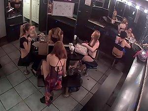 Strippers during their break time Picture 8
