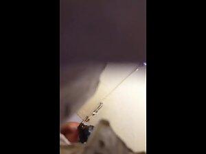 Spying on yummy tits with tan lines in shower Picture 1