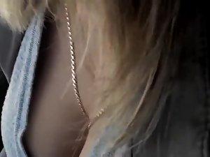 Lovely tits shake as the bus rides Picture 6