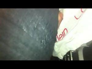 Grinding dick on a hot girl in a night club Picture 3