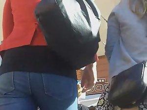 Hot accidental nudity caused by bicycle Picture 3