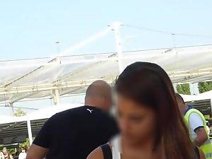 Confident girl got the sweetest boobs Picture 7