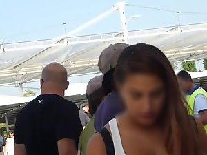 Confident girl got the sweetest boobs Picture 8