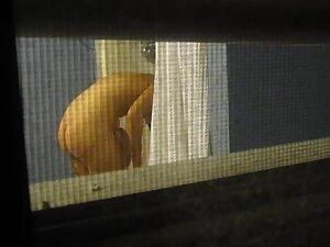 Window peep on her nude body right after shower Picture 3