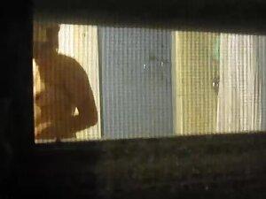 Window peep on her nude body right after shower Picture 4