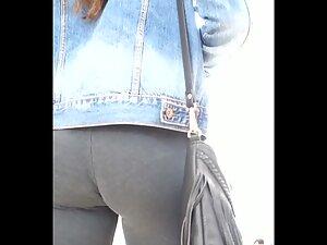 Ass looks yummy even in cheap leggings Picture 6