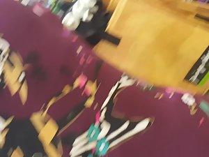 Wedgie inside a perfect round ass Picture 1