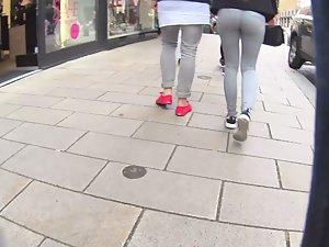 Sexy hipster girl walks walks with her boyfriend Picture 1