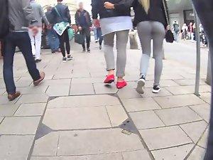 Sexy hipster girl walks walks with her boyfriend Picture 2