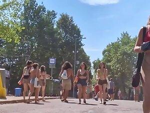 Big butt and tiny bikini guarantee lot of attention Picture 7