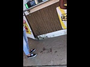 Fantastic black ass in a tiny bikini Picture 5