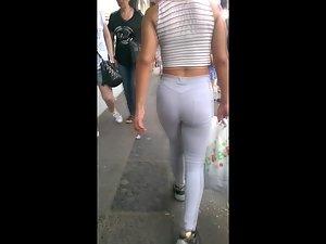 Shorty got nice bubble butt in tight leggings Picture 5