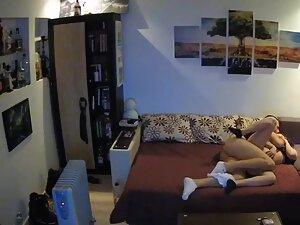 Cuddling and fucking made girlfriend very happy and hidden cam caught it Picture 2