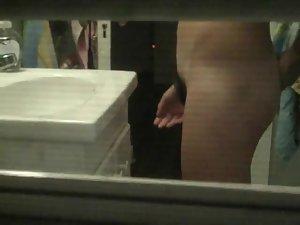 Hot neighbor girl peeped through a window Picture 6