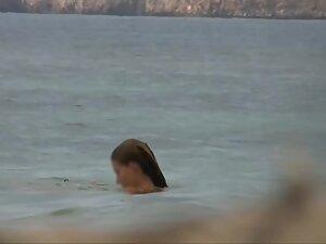 Nudist girl looks like a gentle mermaid Picture 2