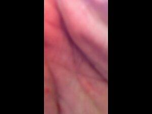 Checking out an amazing hairy bush on her hot pussy Picture 1