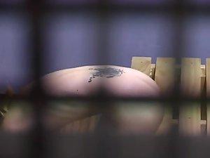 Nude girl with a tramp stamp tattoo Picture 7