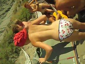 Bongo drums and beach nudity