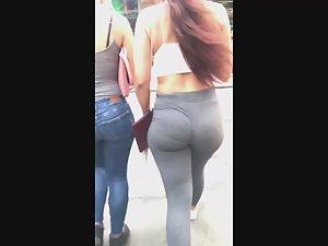 Thong is lost between phat butt cheeks Picture 8