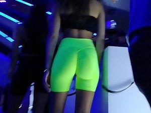 Impossible to miss her ass in nightclub