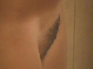 Closeup shot of sister's untouched pussy Picture 8