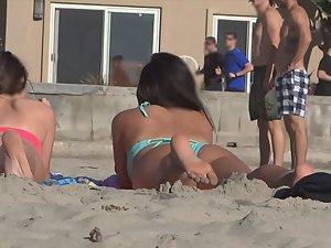 Inspection of two web bubble butts in bikini Picture 7
