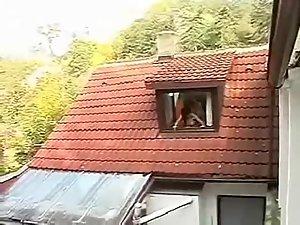 Neighbor chick bent over for window fuck Picture 2