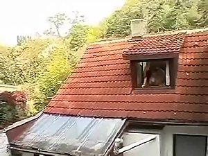 Neighbor chick bent over for window fuck Picture 4