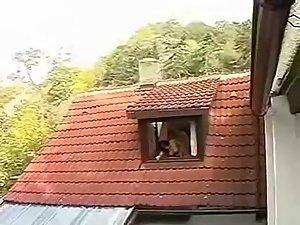 Neighbor chick bent over for window fuck Picture 5