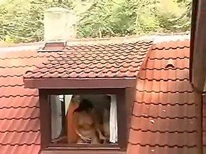 Neighbor chick bent over for window fuck Picture 8