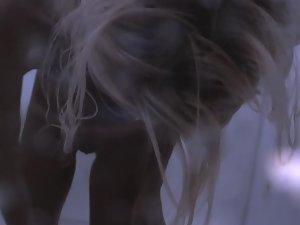 Peeping on her hot body and tan lines Picture 3