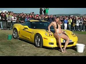Striptease dance on a nice car Picture 2