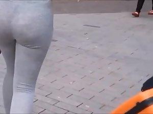 Sexy swag of a nice white booty Picture 2
