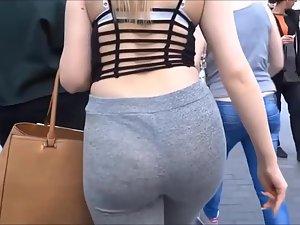 Sexy swag of a nice white booty Picture 8